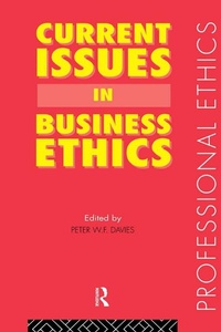 Bild vergrößern Bild: Current Issues in Business Ethics - Routledge
