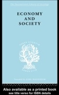 Cover: Economy and Society - Routledge