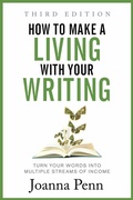 Cover: How To Make a Living with Your Writing: Turn Your Words into Multiple Streams Of Income - Curl Up Press
