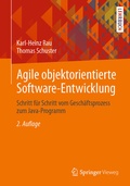 Cover: Agile objektorientierte Software-Entwicklung - Springer Vieweg