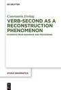 Cover: Verb-second as a reconstruction phenomenon - De Gruyter