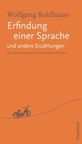 Cover: Erfindung einer Sprache und andere Erz&auml;hlungen - Wagenbach