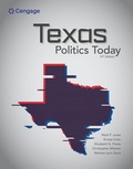 Cover: Texas Politics Today - CENGAGE Learning Custom Publishing