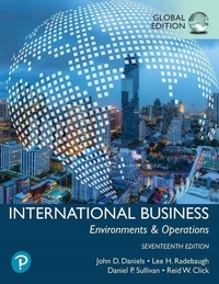 Abbildung von: International Business, Global Edition - Pearson Education Limited