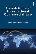 Cover: Foundations of International Commercial Law - Routledge