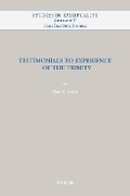 Cover: Testimonials to Experience of the Trinity - Peeters Publishers