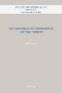 Enlarge image Cover: Testimonials to Experience of the Trinity - Peeters Publishers