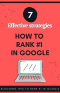 Cover: How to Rank#1 in Google (7 Effective Strategies) - Rajdeep Dey