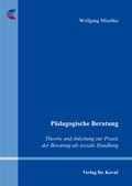Cover: P&auml;dagogische Beratung - Kovac, Dr. Verlag