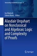 Cover: Alasdair Urquhart on Nonclassical and Algebraic Logic and Complexity of Proofs - Springer