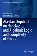 Cover: Alasdair Urquhart on Nonclassical and Algebraic Logic and Complexity of Proofs - Springer