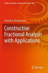 Enlarge image Cover: Constructive Fractional Analysis with Applications - Springer