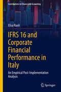 Cover: IFRS 16 and Corporate Financial Performance in Italy - Springer
