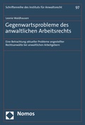 Bild: Gegenwartsprobleme des anwaltlichen Arbeitsrechts - Nomos