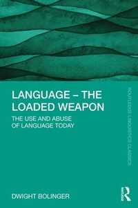 Enlarge image Cover: Language - The Loaded Weapon - Routledge