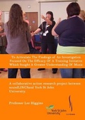 Cover: To Articulate the Findings of an Investigation Focused on the Efficacy of a Training Initiative which sought a Greater Understanding of Music - SoundLINCS