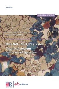 Enlarge image Cover: CaO-SiO2-Al2O3-Fe Oxides Chemical System - EDP sciences