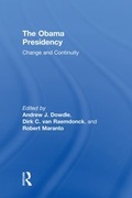 Cover: The Obama Presidency - Routledge