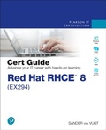 Cover: Red Hat RHCE 8 (EX294) Cert Guide - Pearson It Certification