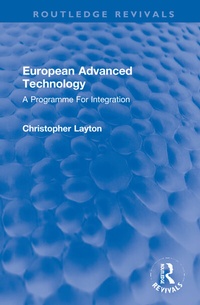 Enlarge image Cover: European Advanced Technology - Routledge