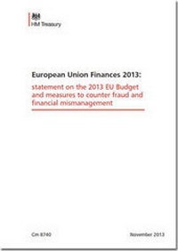 Enlarge image Cover: European Union finances 2013 - TSO