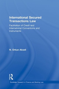 Enlarge image Cover: International Secured Transactions Law - Routledge