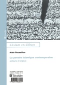 Cover: Pens&eacute;e islamique contemporaine - L'Islam en d&eacute;bats