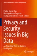Cover: Privacy and Security Issues in Big Data - Springer