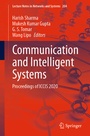 Cover: Communication and Intelligent Systems - Springer
