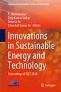Cover: Innovations in Sustainable Energy and Technology - Springer