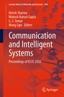 Cover: Communication and Intelligent Systems - Springer