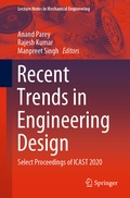 Cover: Recent Trends in Engineering Design - Springer