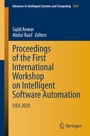Cover: Proceedings of the First International Workshop on Intelligent Software Automation - Springer