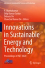 Cover: Innovations in Sustainable Energy and Technology - Springer