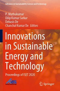 Enlarge image Cover: Innovations in Sustainable Energy and Technology - Springer