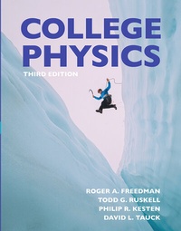 Enlarge image Cover: College Physics - W.H.Freeman & Co Ltd