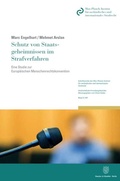 Cover: Schutz von Staatsgeheimnissen im Strafverfahren. - Duncker & Humblot