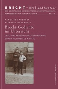 Cover: Brecht-Gedichte im Unterricht - K&ouml;nigshausen & Neumann