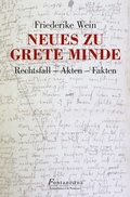 Cover: Neues zu Grete Minde - K&ouml;nigshausen & Neumann