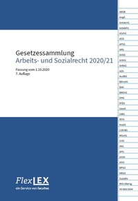 Abbildung von: Gesetzessammlung Arbeits- und Sozialrecht 2021 - Facultas / FlexLEX