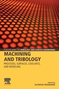 Cover: Machining and Tribology - Elsevier