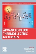 Cover: Advanced PEDOT Thermoelectric Materials - Woodhead Publishing