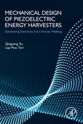 Cover: Mechanical Design of Piezoelectric Energy Harvesters - Academic Press