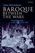 Cover: Baroque between the Wars - Oxford University Press