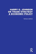 Cover: Harry G. Johnson on Trade Strategy & Economic Policy - Routledge