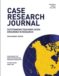 Cover: Case Research Journal - North American Case Research Association, Inc
