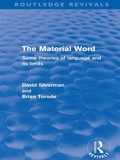 Cover: The Material Word (Routledge Revivals) - Routledge