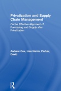 Cover: Privatization and Supply Chain Management - Routledge