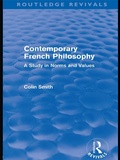 Cover: Contemporary French Philosophy (Routledge Revivals) - Routledge
