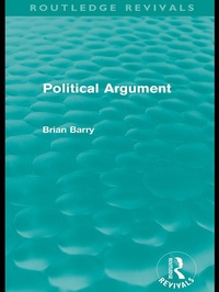 Enlarge image Cover: Political Argument (Routledge Revivals) - Routledge
